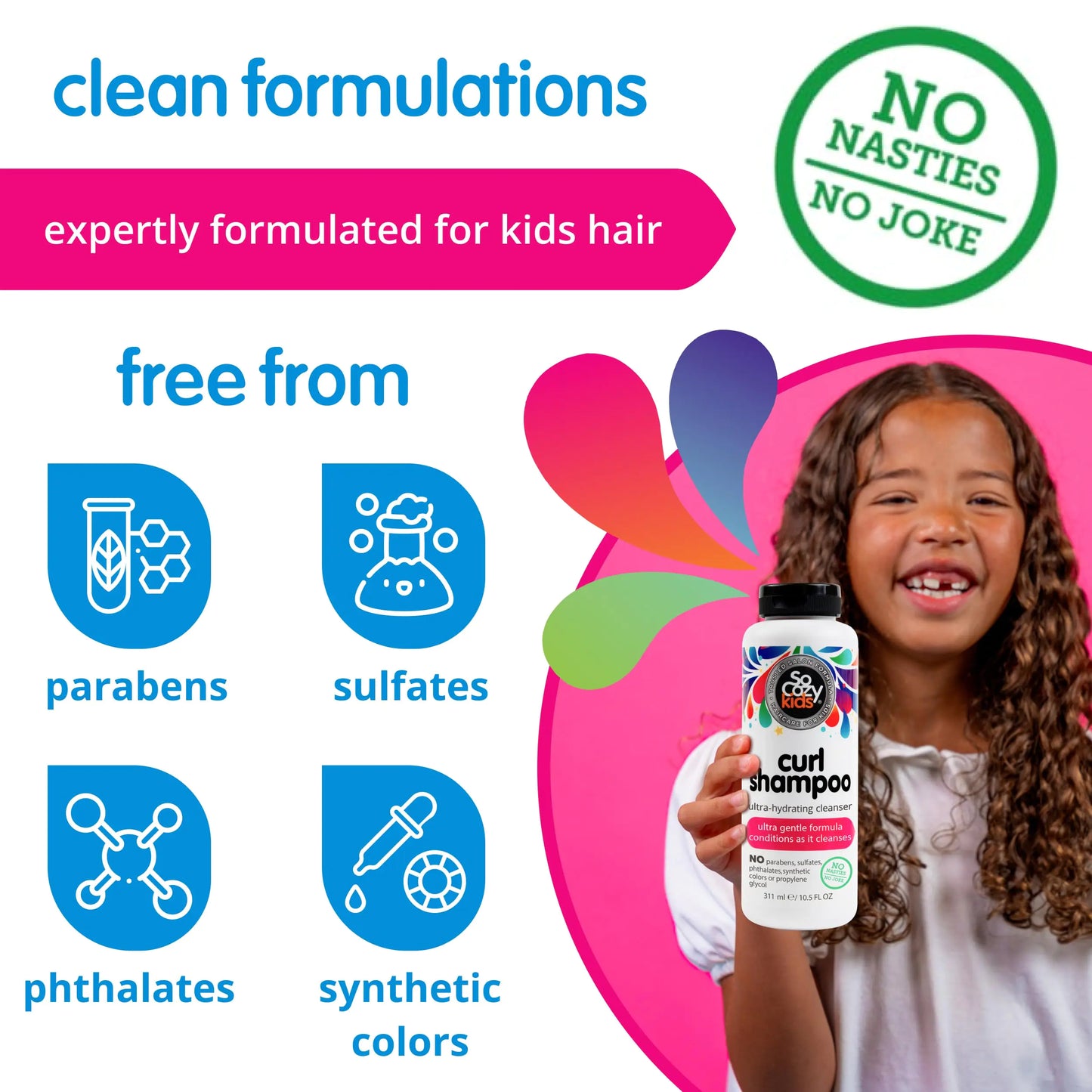 SoCozy Curl Shampoo | For Kids Hair