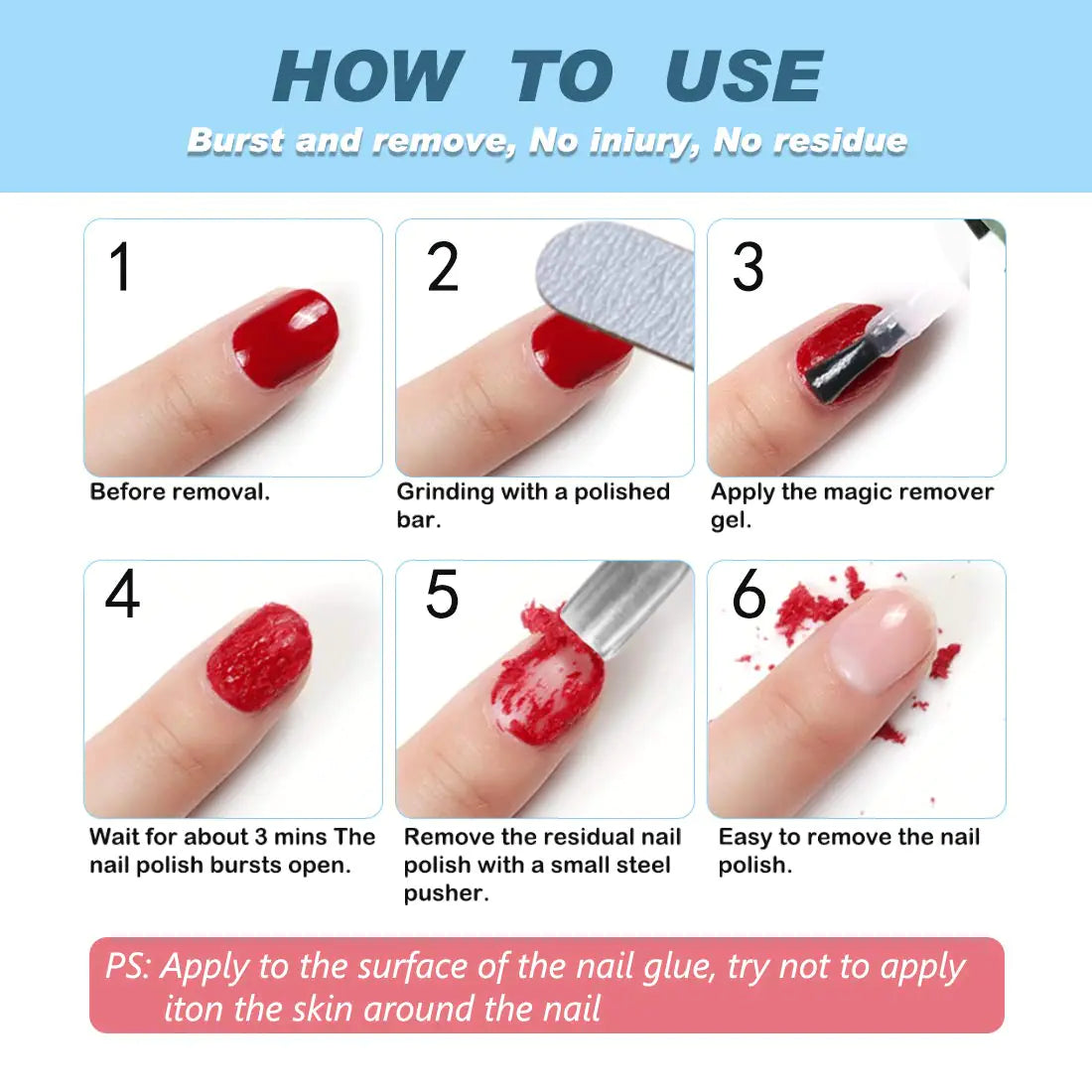 Gel Nail Polish Remover