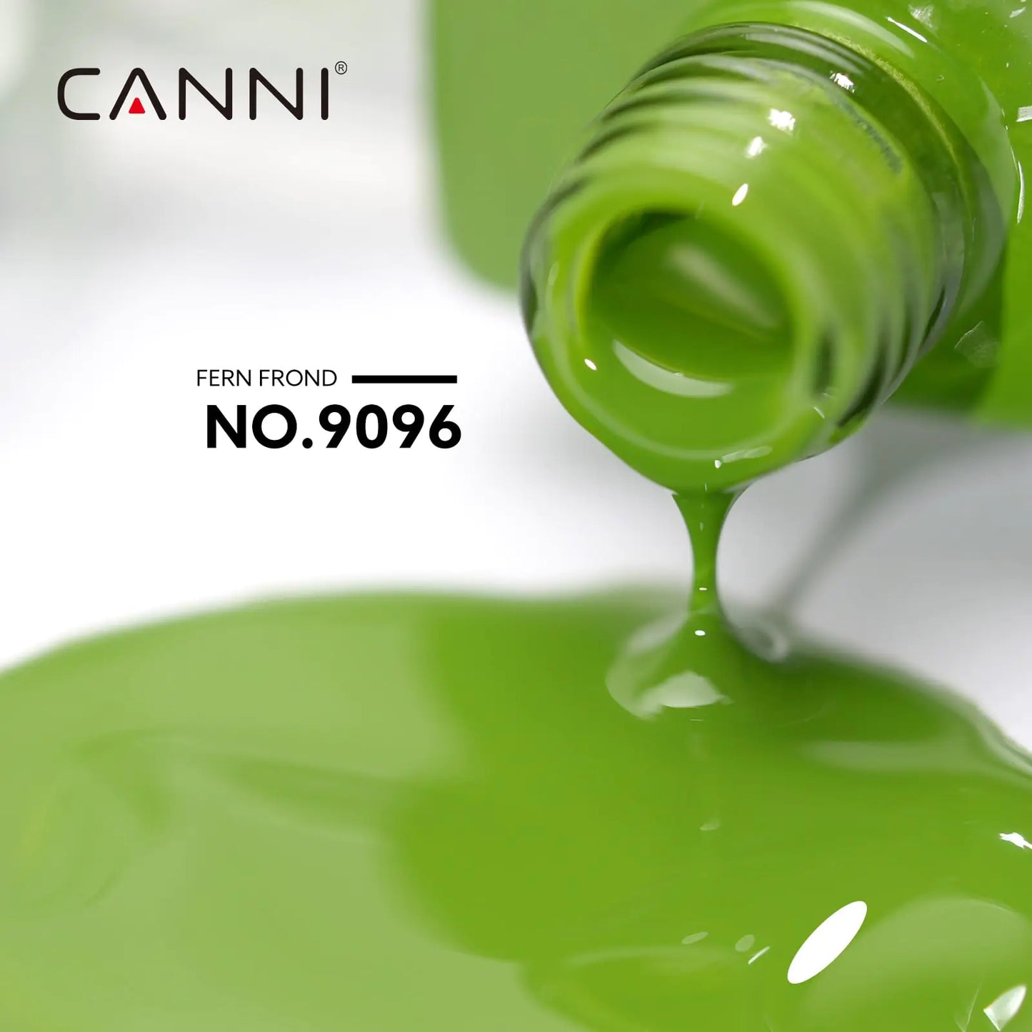 CANNI Green Gel Nail Polish