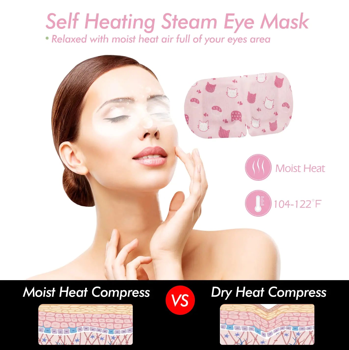 Jekeno Steam Eye Mask