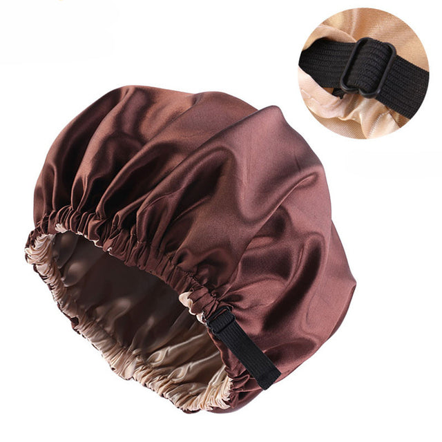 Reversible Satin Hair Caps