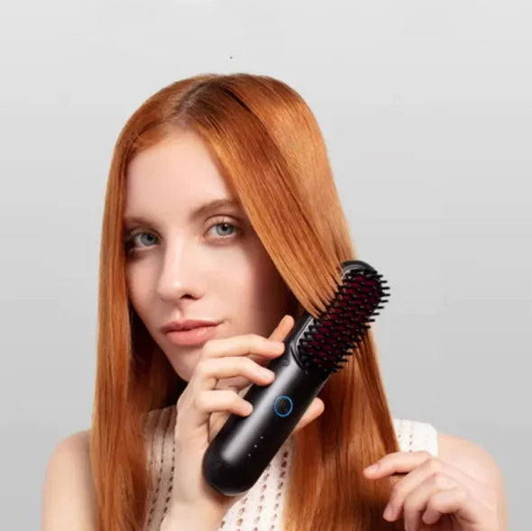 Mini Portable Wireless Hair Straightener