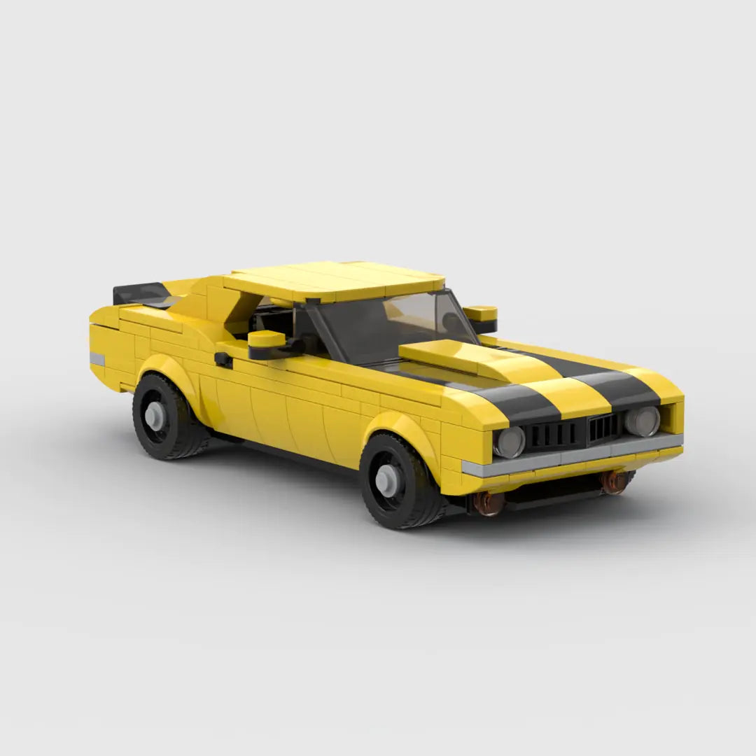 Nostalgic Camaro Z28 Racing Sports Brick Car