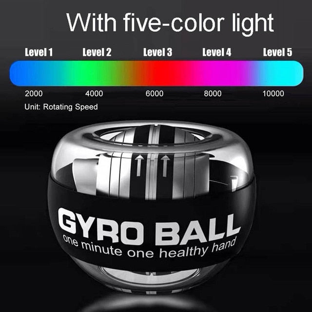 Powerball Wrist Ball Trainer LED Gyroscope