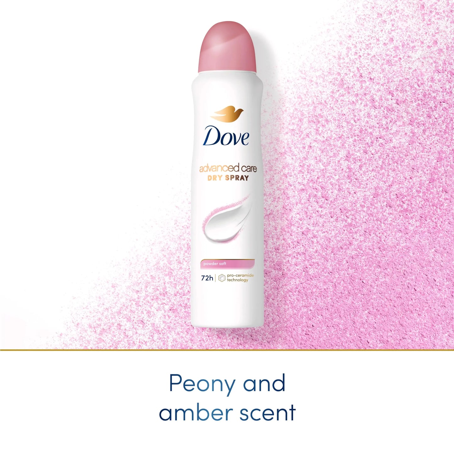 Dove Advanced Care Antiperspirant Deodorant Spray Powder Soft 3