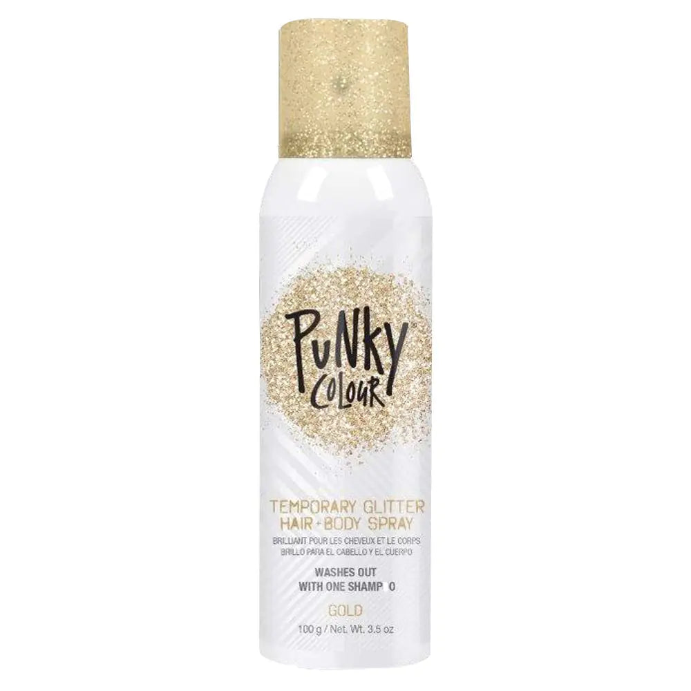 Punky Temporary Hair and Body Glitter Color Spray