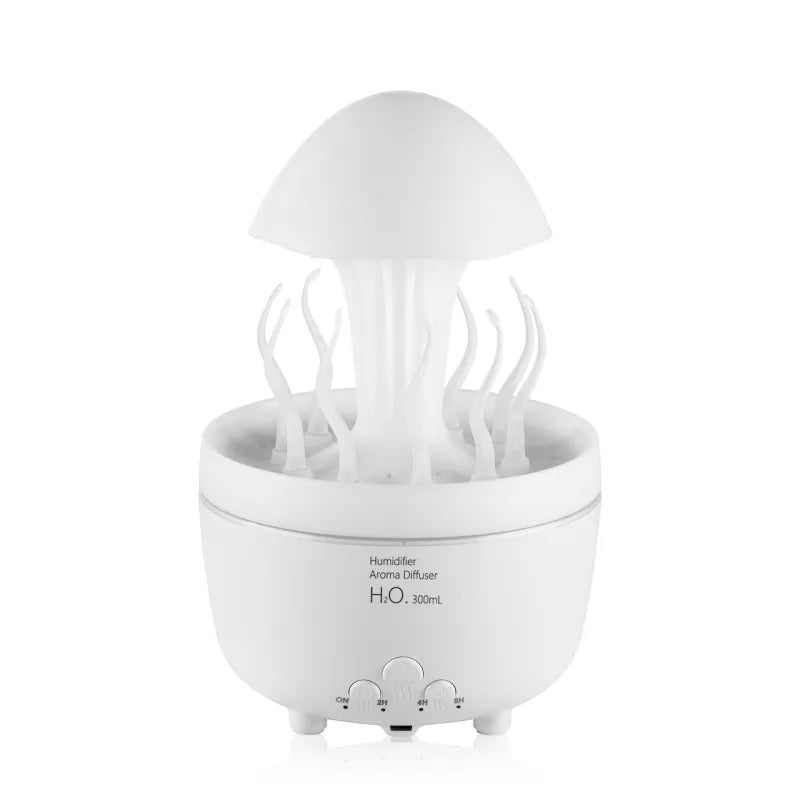 Rotating Water Drop Aroma Diffuser Colorful Night Lamp