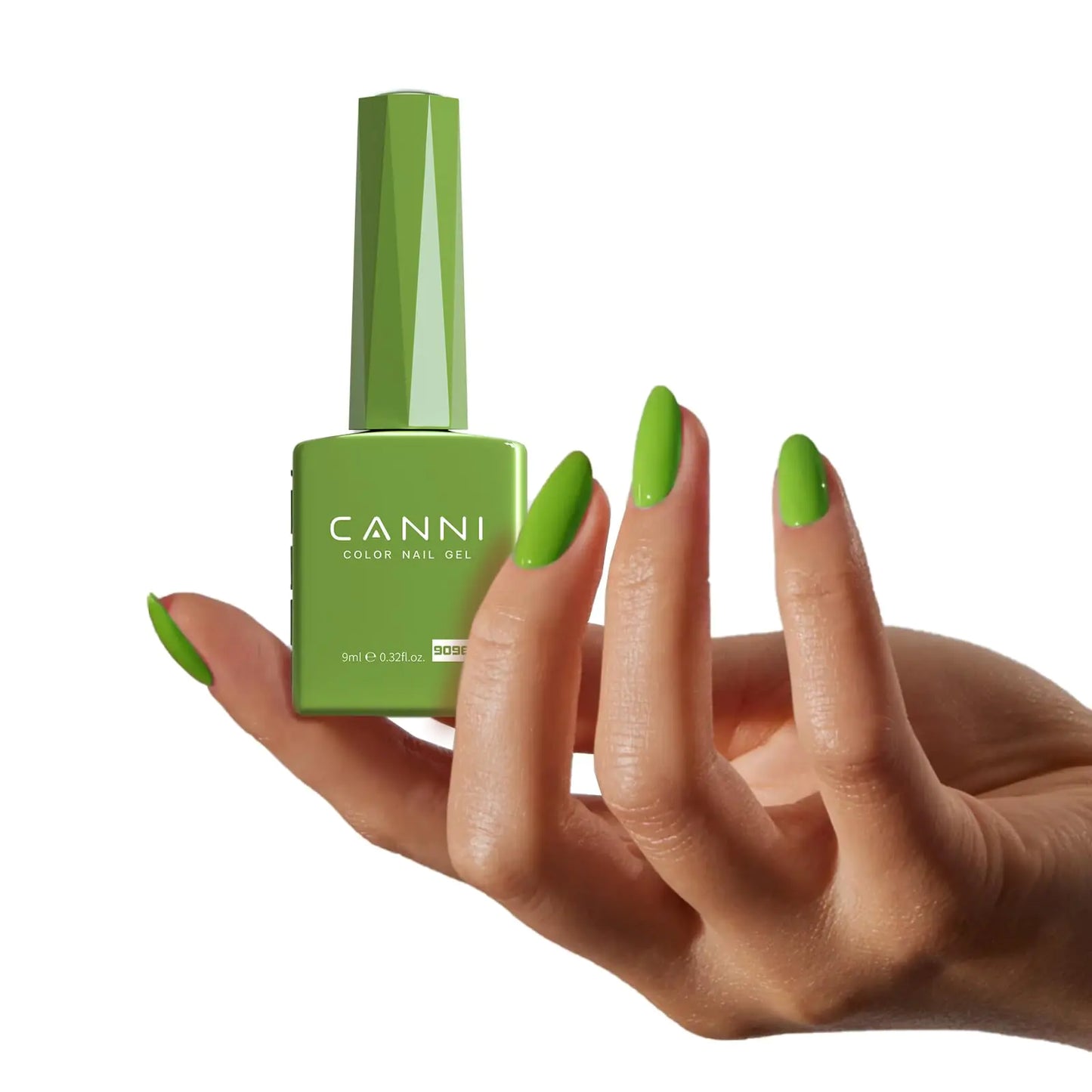 CANNI Green Gel Nail Polish