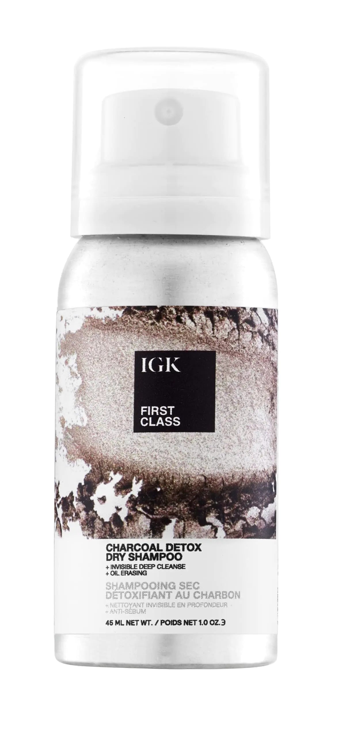 IGK FIRST CLASS Charcoal Detox Dry Shampoo