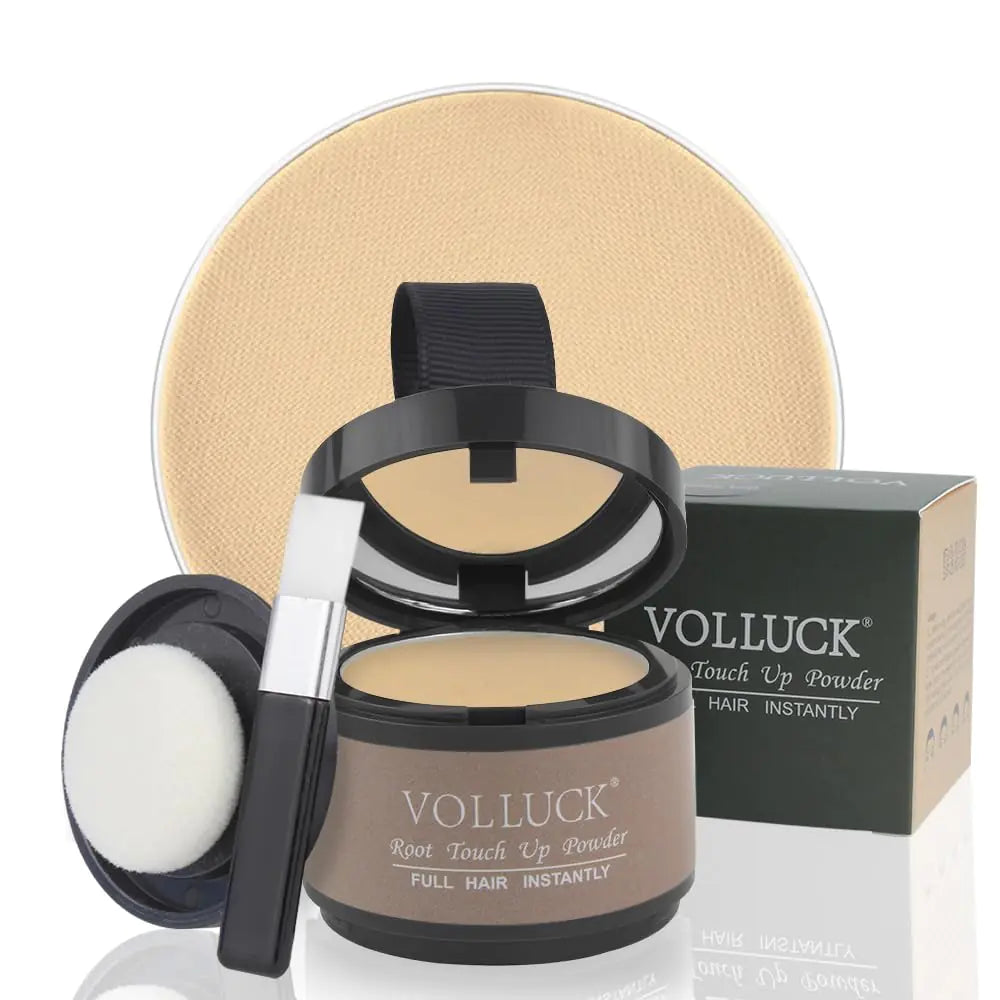 VOLLUCK Root Touch Up Powder for Gray Hair and Beard