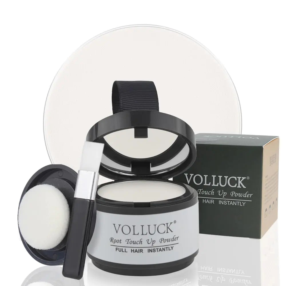 VOLLUCK Root Touch Up Powder for Gray Hair and Beard