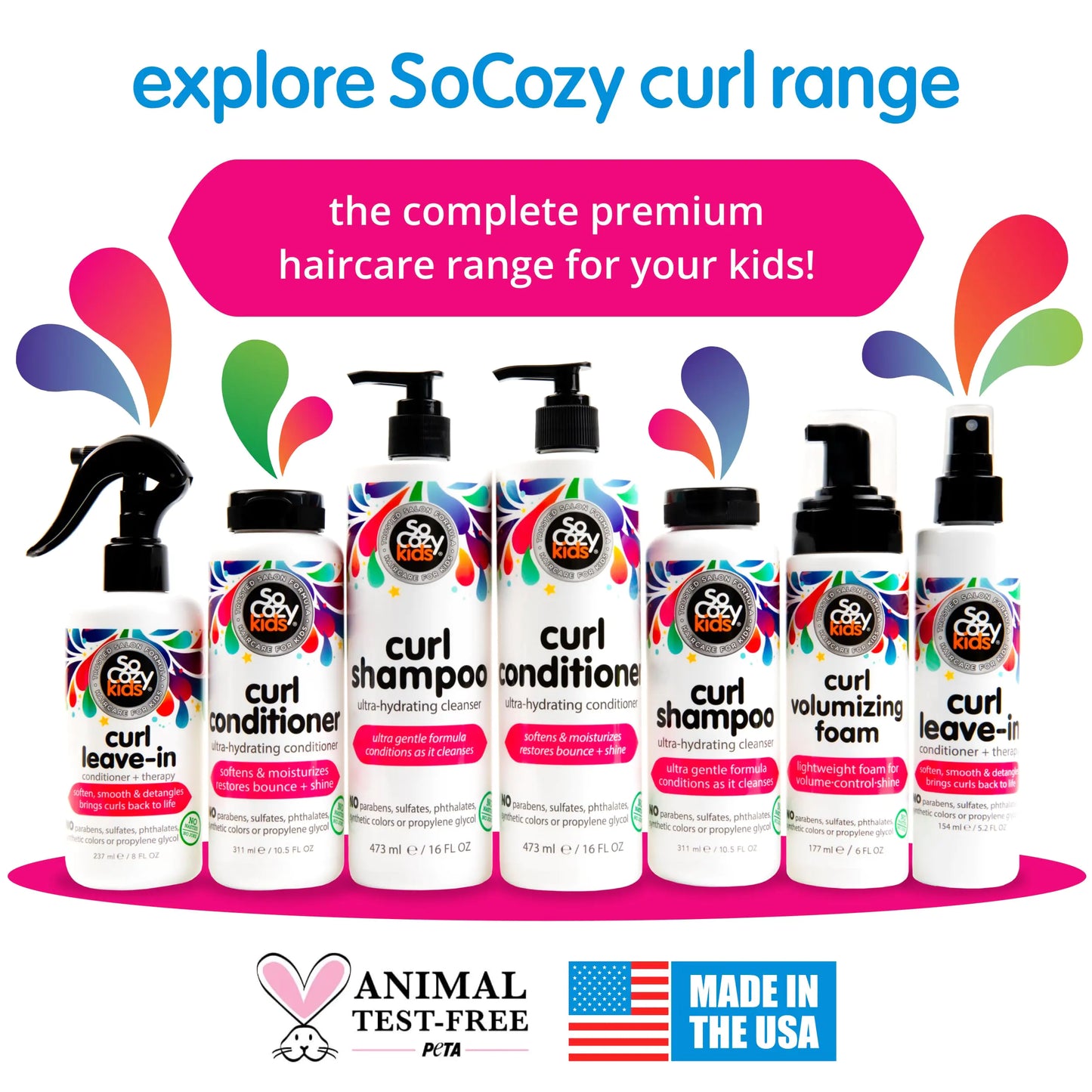 SoCozy Curl Shampoo | For Kids Hair