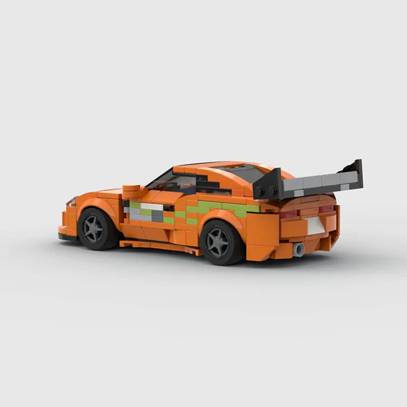 MOC Supra Sports Car Building Blocks