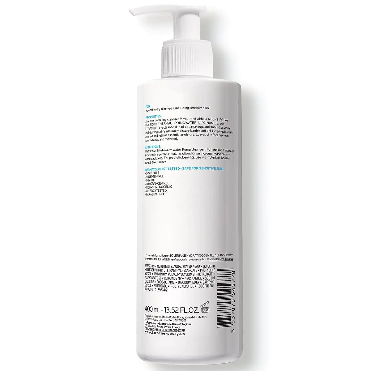 La Roche-Posay Toleriane Hydrating Gentle Face Cleanser