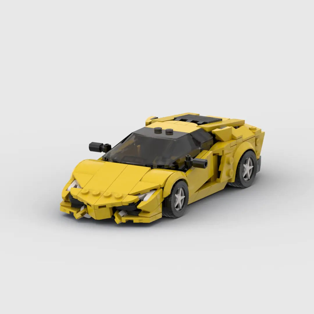 Bloques de construcción de ladrillos Aventador Racer