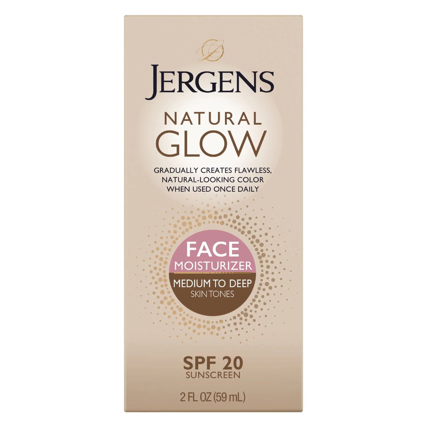 Jergens Natural Glow Self Tanner Face Moisturizer