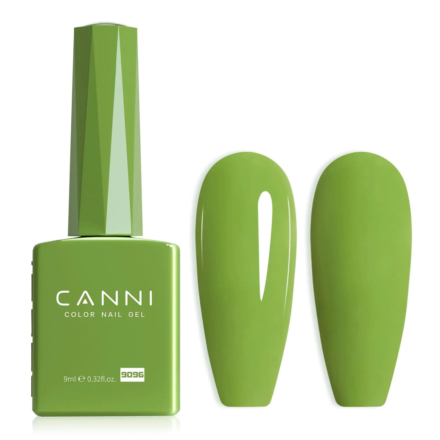 CANNI Green Gel Nail Polish