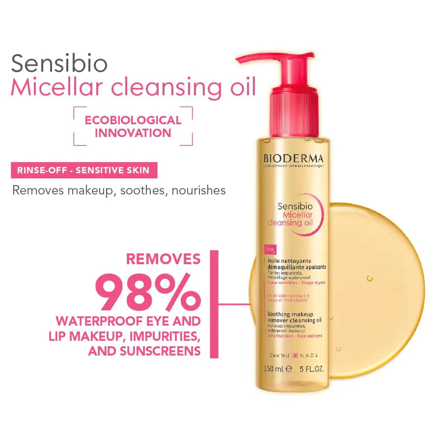 Bioderma Sensibio Micellar Cleansing Oil