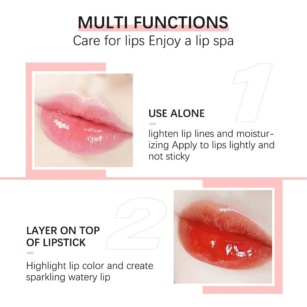 Hydrating Lip Glow Oil, Moisturizing Lip Glow Oil