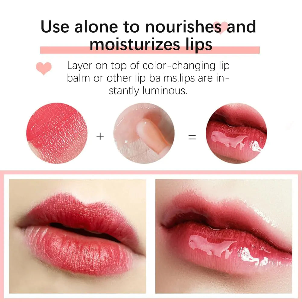 Hydrating Lip Glow Oil, Moisturizing Lip Glow Oil