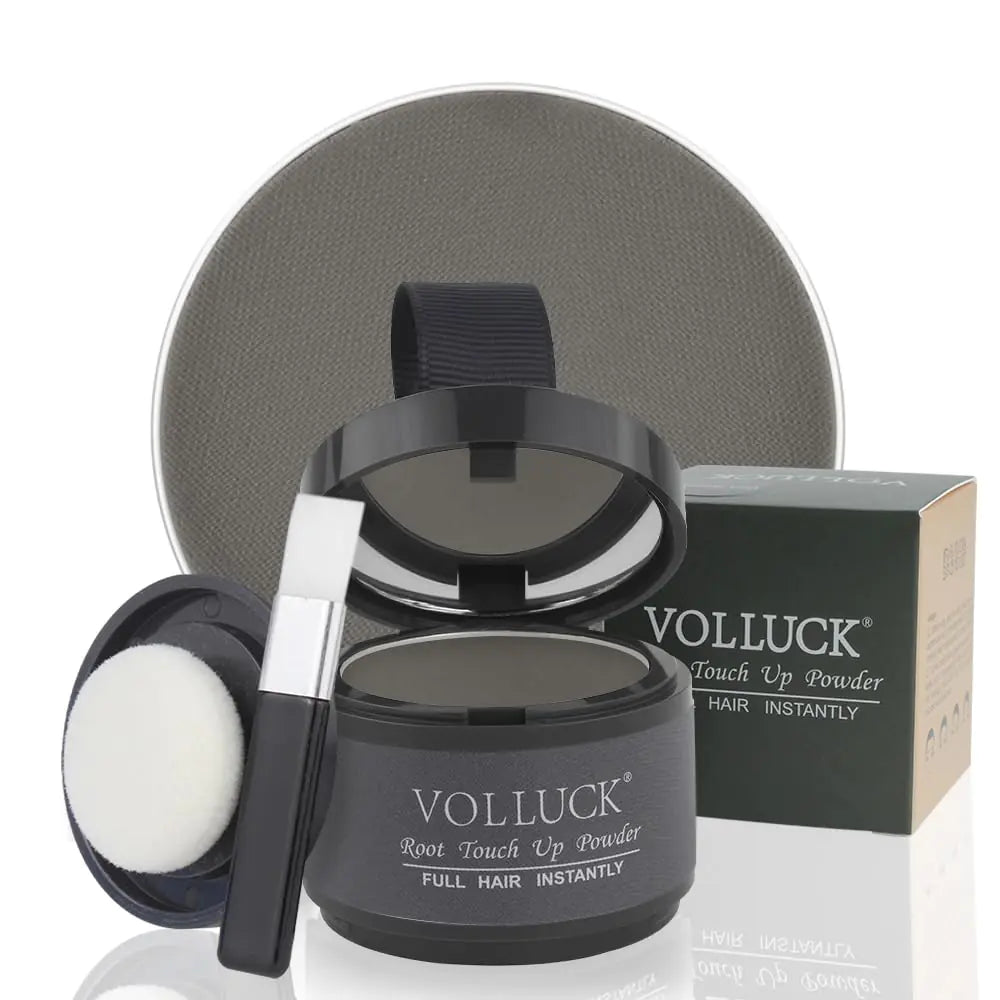 VOLLUCK Root Touch Up Powder for Gray Hair and Beard