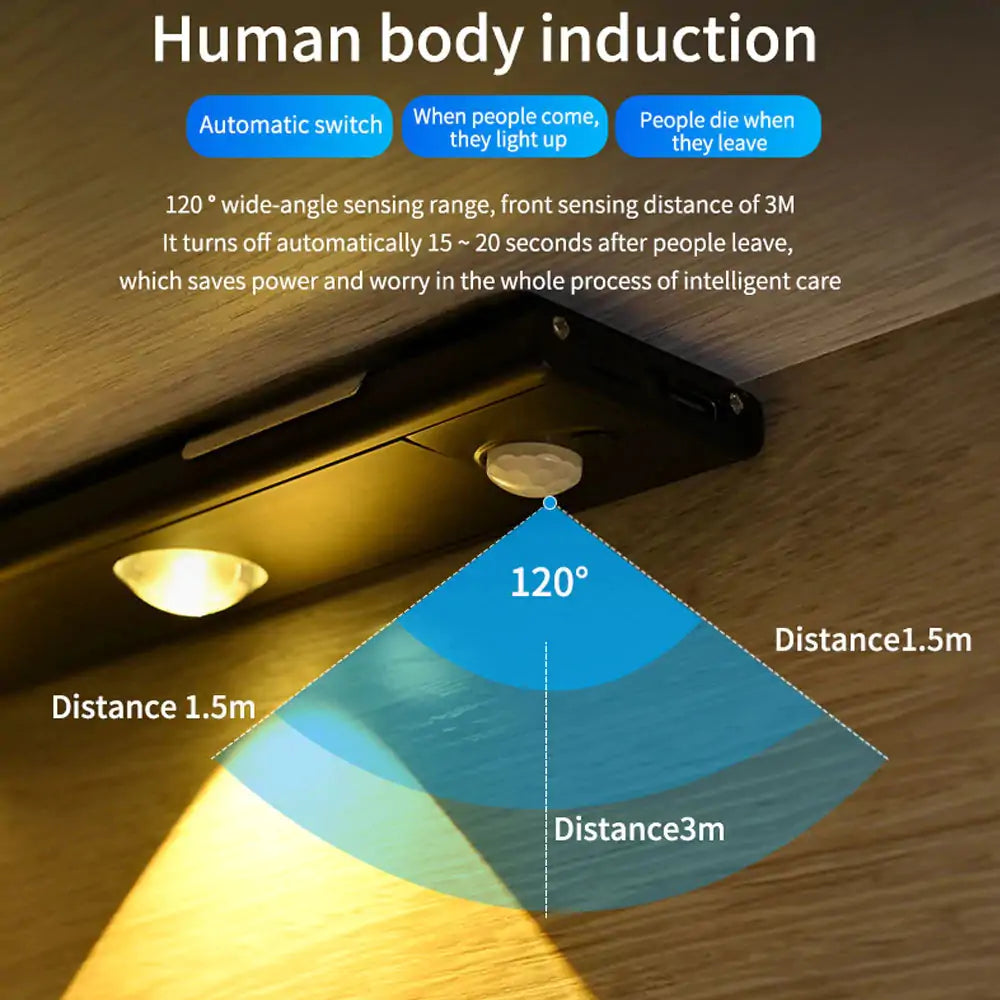 Luz LED con sensor de movimiento