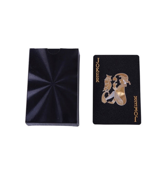 Black Gold Playing Cards