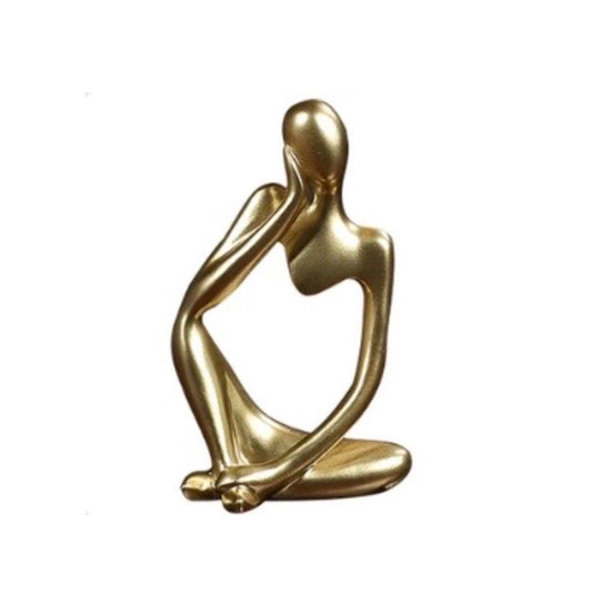 The Thinker Abstract Figurine