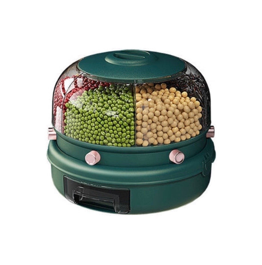 360° Rotating Grains Food Dispenser