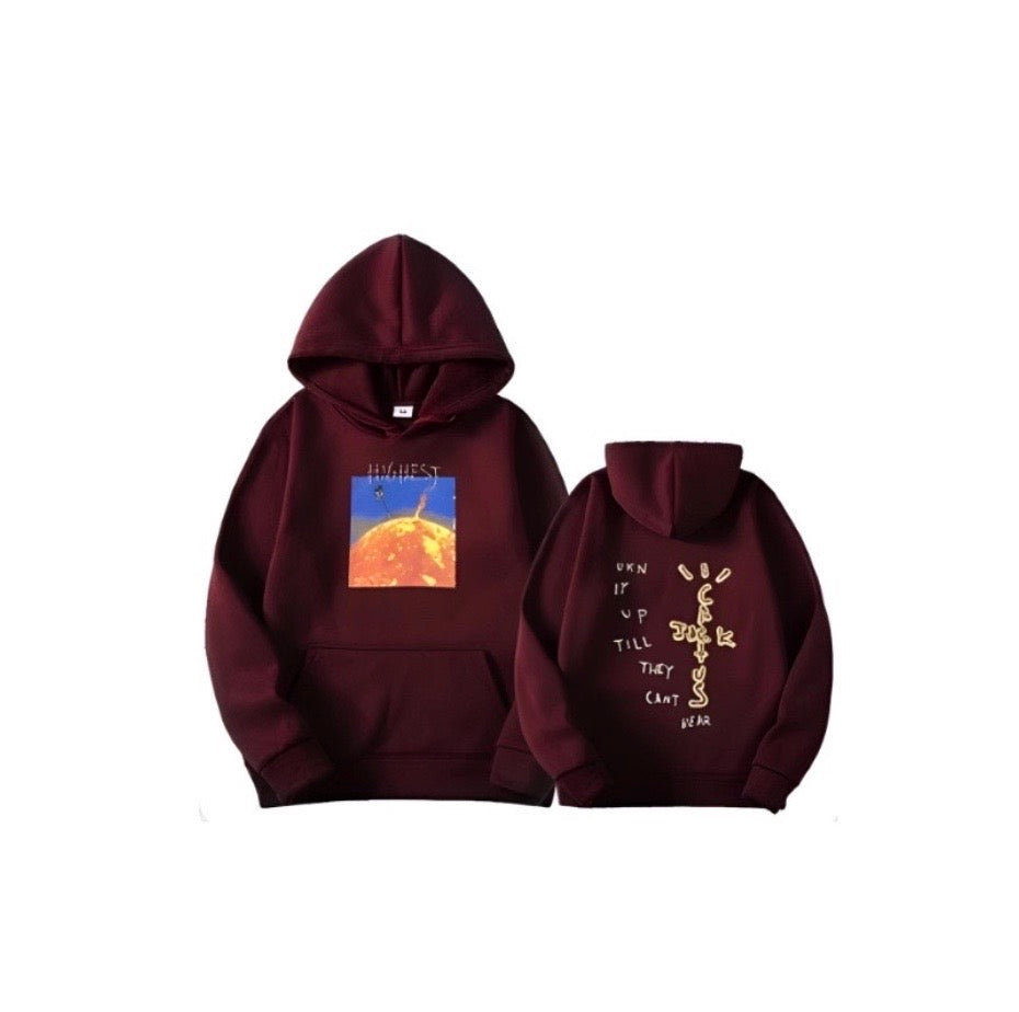 Travis Scott Sun Hoodies Men/Women