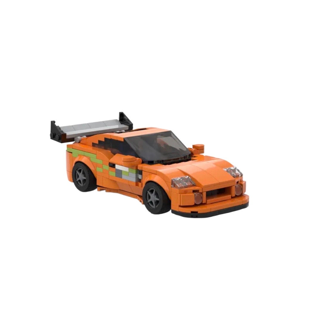 Supra Sports Car Building Blocks Brick