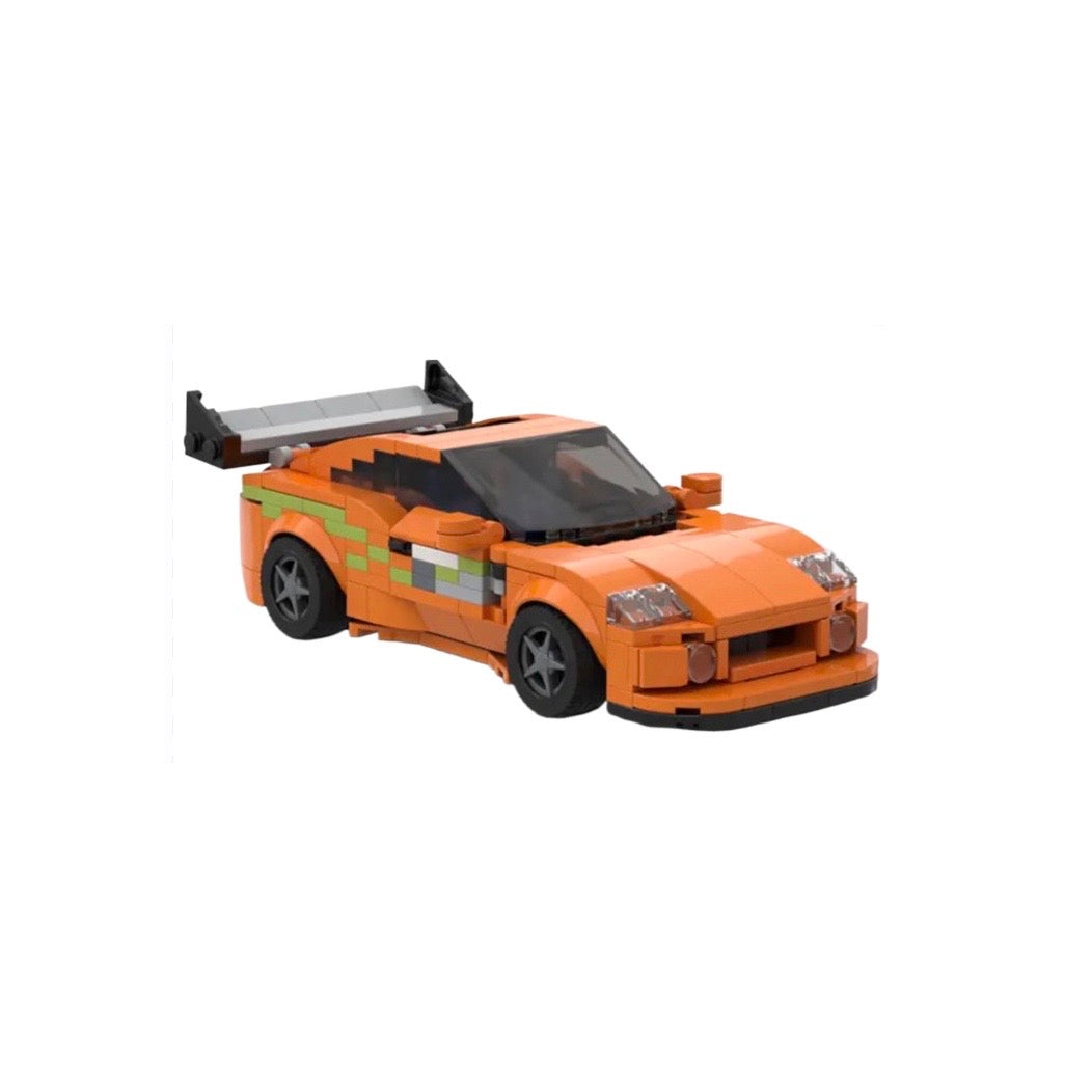 MOC Supra Sports Car Building Blocks