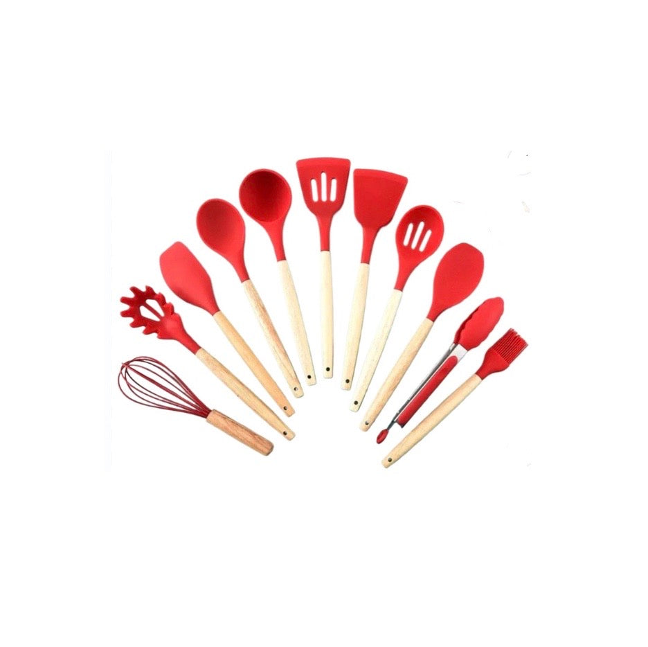 Non Stick Pot Spatula And Spoon