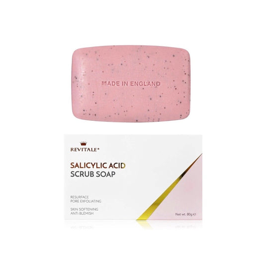 Salicylic Acid Scrub Soap, Pore Exfoliating, Softening Skin, Anti-Blemish