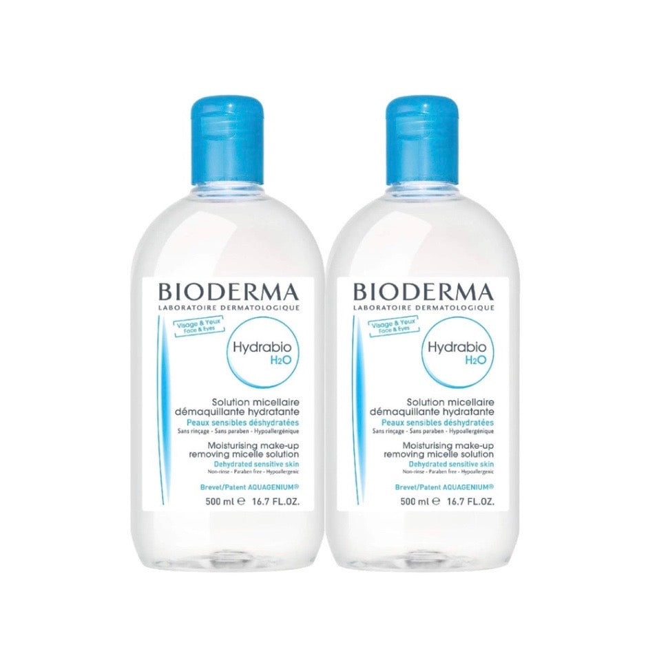 Bioderma - Hydrabio H2O Micellar Water - Face Cleanser and Makeup Remover