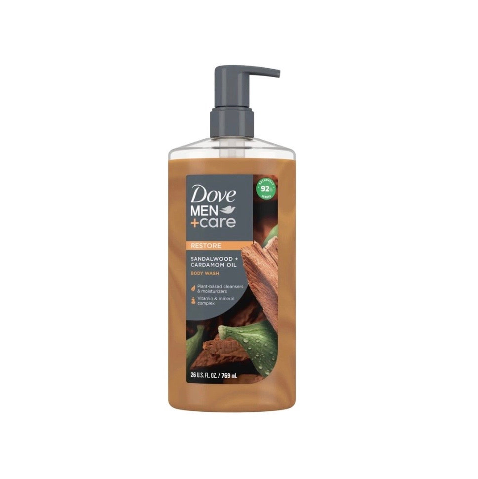 Dove Men+Care Body Wash Sandalwood + Cardamom Oil