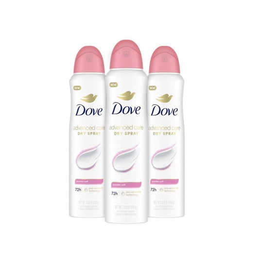 Dove Advanced Care Antiperspirant Deodorant Spray Powder Soft 3