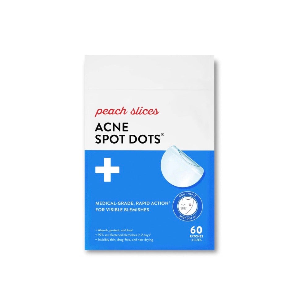 Peach Slices | Acne Spot Dots | Hydrocolloid Acne Patches