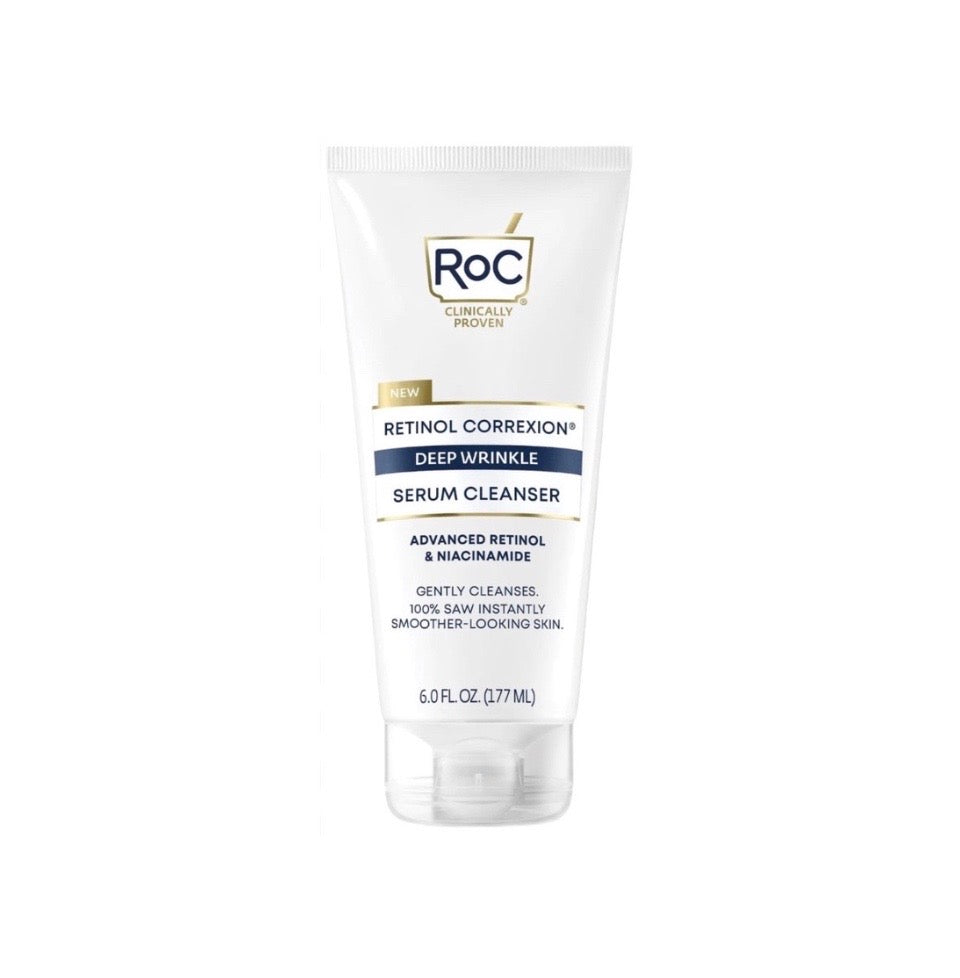 RoC Retinol Correxion Deep Wrinkle Serum Facial Cleanser