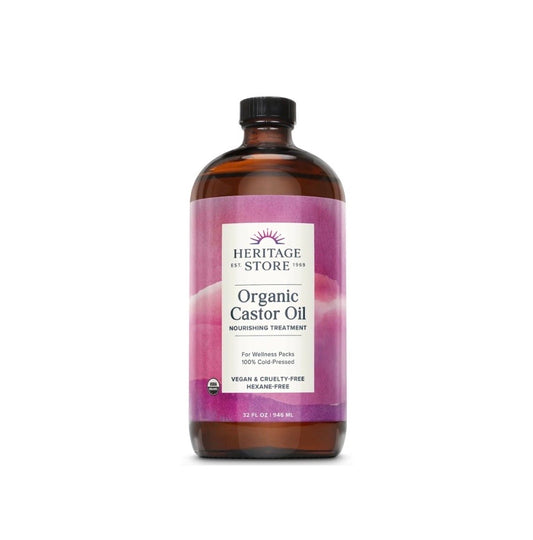 HERITAGE STORE Organic Castor Oil