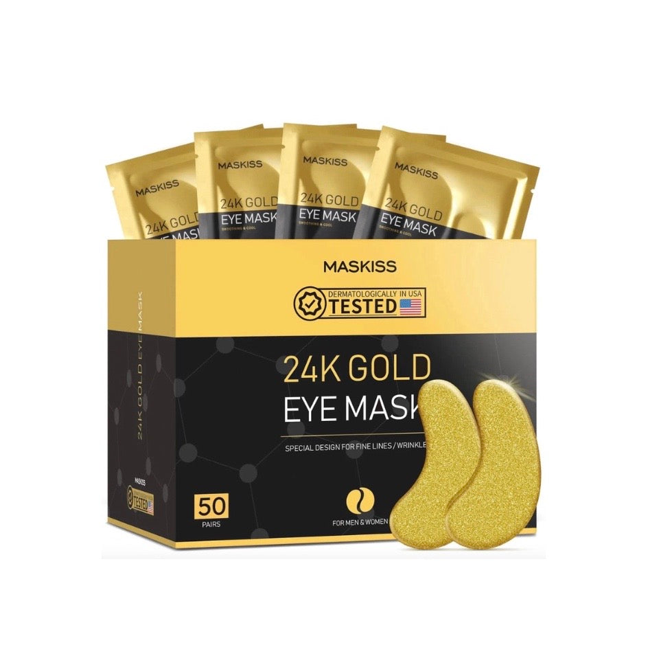 24k Gold Under Eye Patches