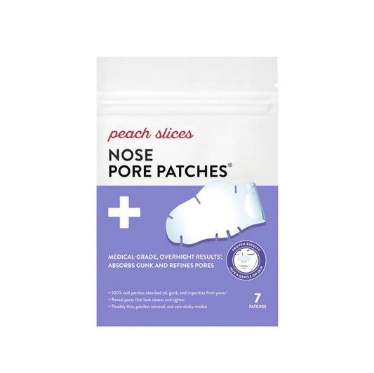 Peach Slices | Nose Pore Patches | Medical-Grade Hydrocolloid