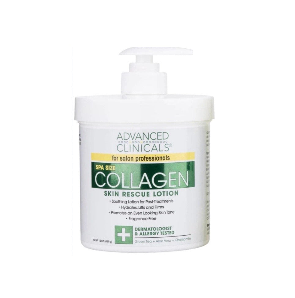 Advanced Clinicals Collagen Body Cream Moisturizer Lotion