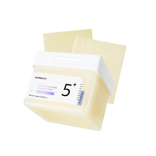 numbuzin No.5+ Niacinamide Concentrated Toner Pad