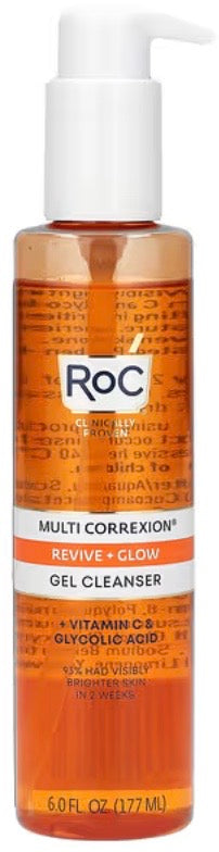 RoC Multi Correxion Revive + Glow Gel Facial Cleanser With Vitamin C