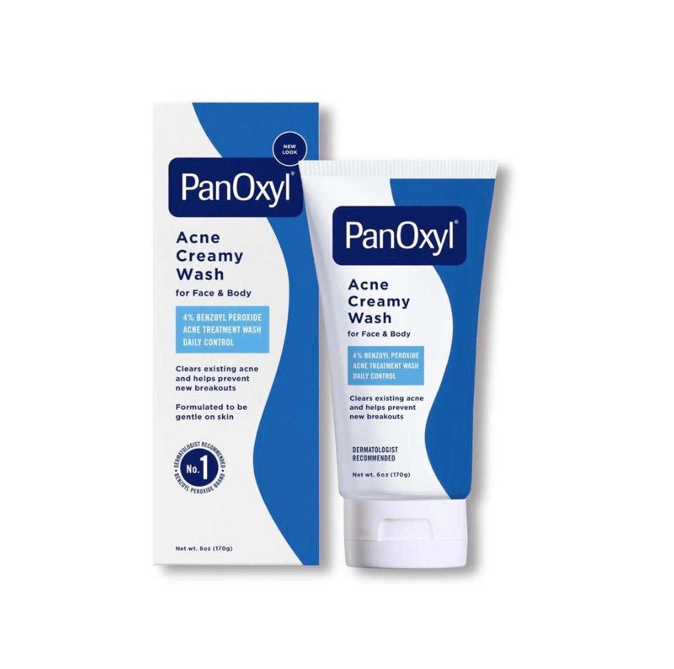 PanOxyl Antimicrobial Hydrating Acne Creamy Wash