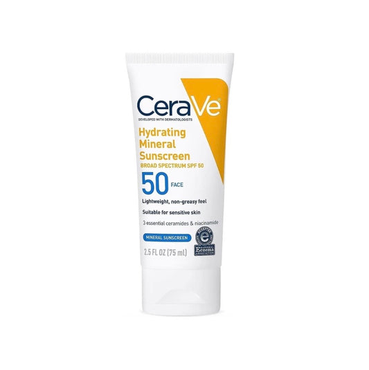 CeraVe 100% Mineral Sunscreen SPF 50