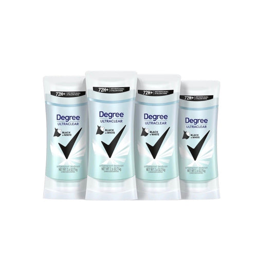 Degree Women's Black+White 4 Count Antiperspirant Balm