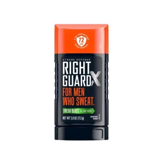 Desodorante y antitranspirante sólido invisible Right Guard Xtreme Defense