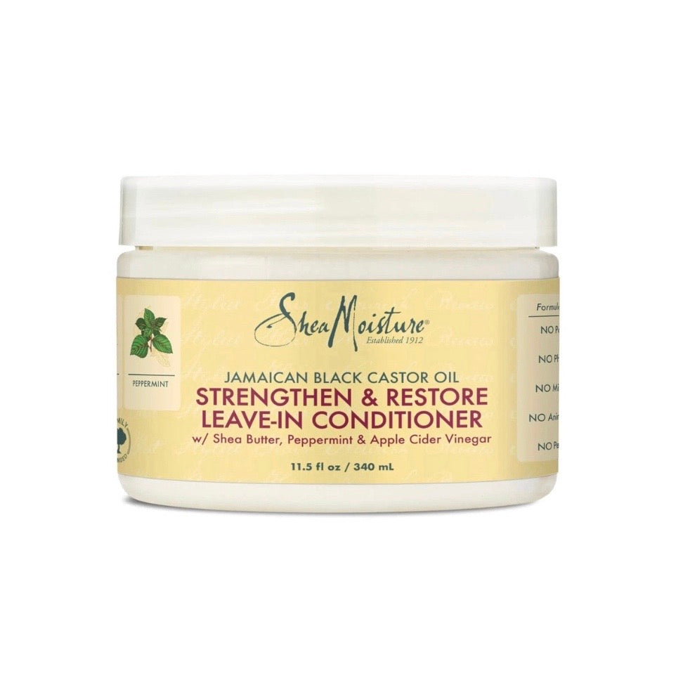 SheaMoisture 100% Pure Jamaican Black Castor Oil Leave In Conditioner